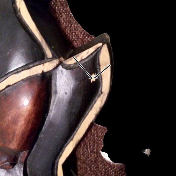 Vintage African Sculptural Wall Hanging , Home Decor, African Wood Carving, Art - Picture 4 of 16